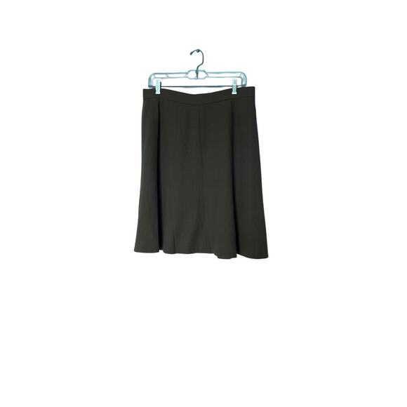 Valerie Steven’s Women’s Fully Lined Brown Wool Skirt Size 14. - Picture 1 of 4